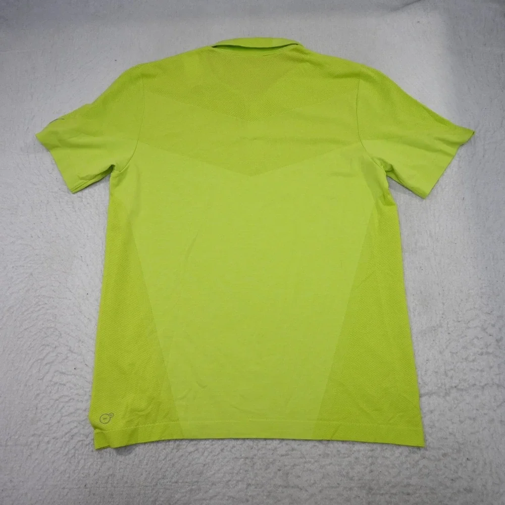 PUMA Golf Polo‎ Mens Size XL Yellow DryCell Performance Wicking Short Sleeve
